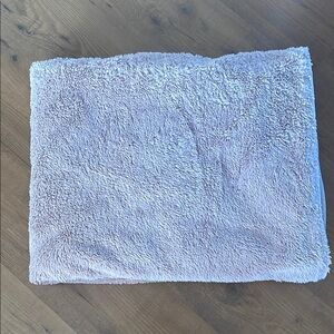 Soft Plush Blanket in Light Mauve.